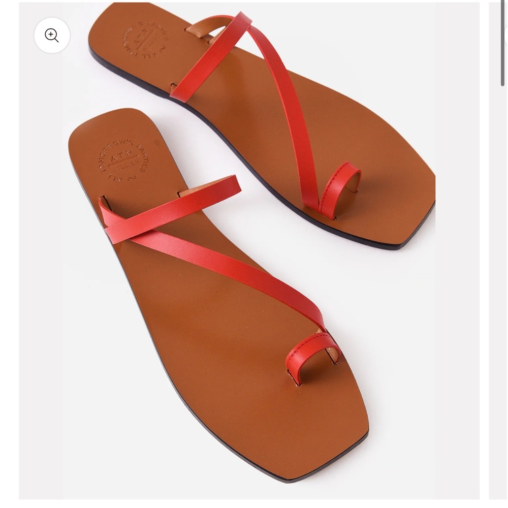 Brand new in box ATP Atelier Women’s Desio Sandal Size 39 / chili